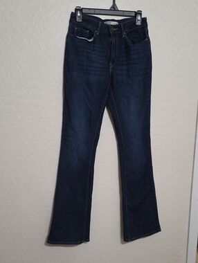 Levi's Dark Blue Flare Jeans - Classic Wide Leg